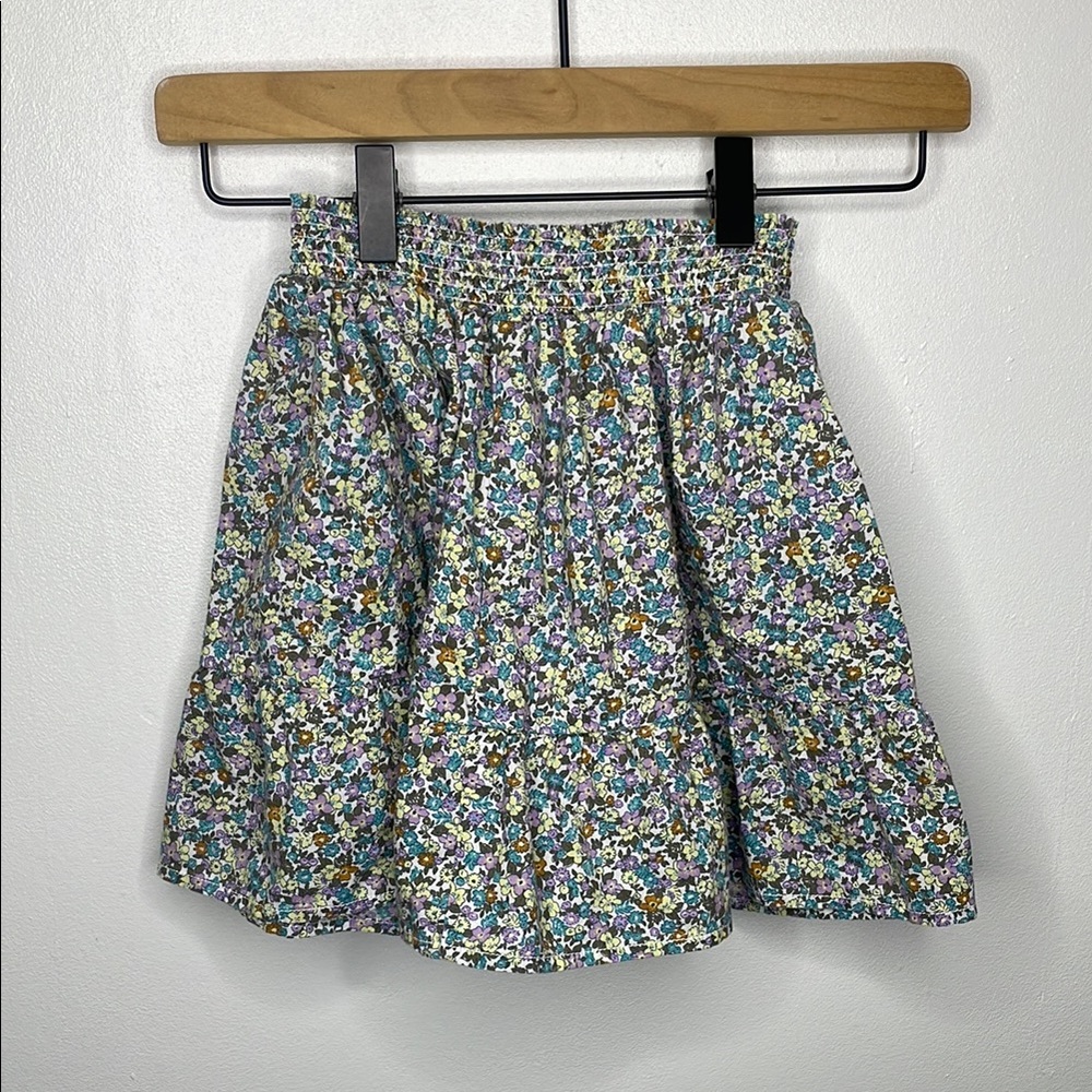 OshKosh Floral Print Skirt Girls Medium